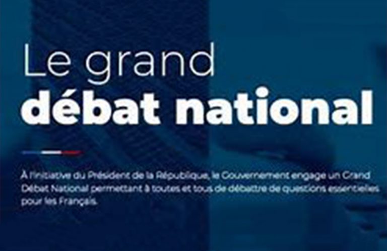 02/01/19 :  Avis d'ECCLA sur le Grand Débat Public